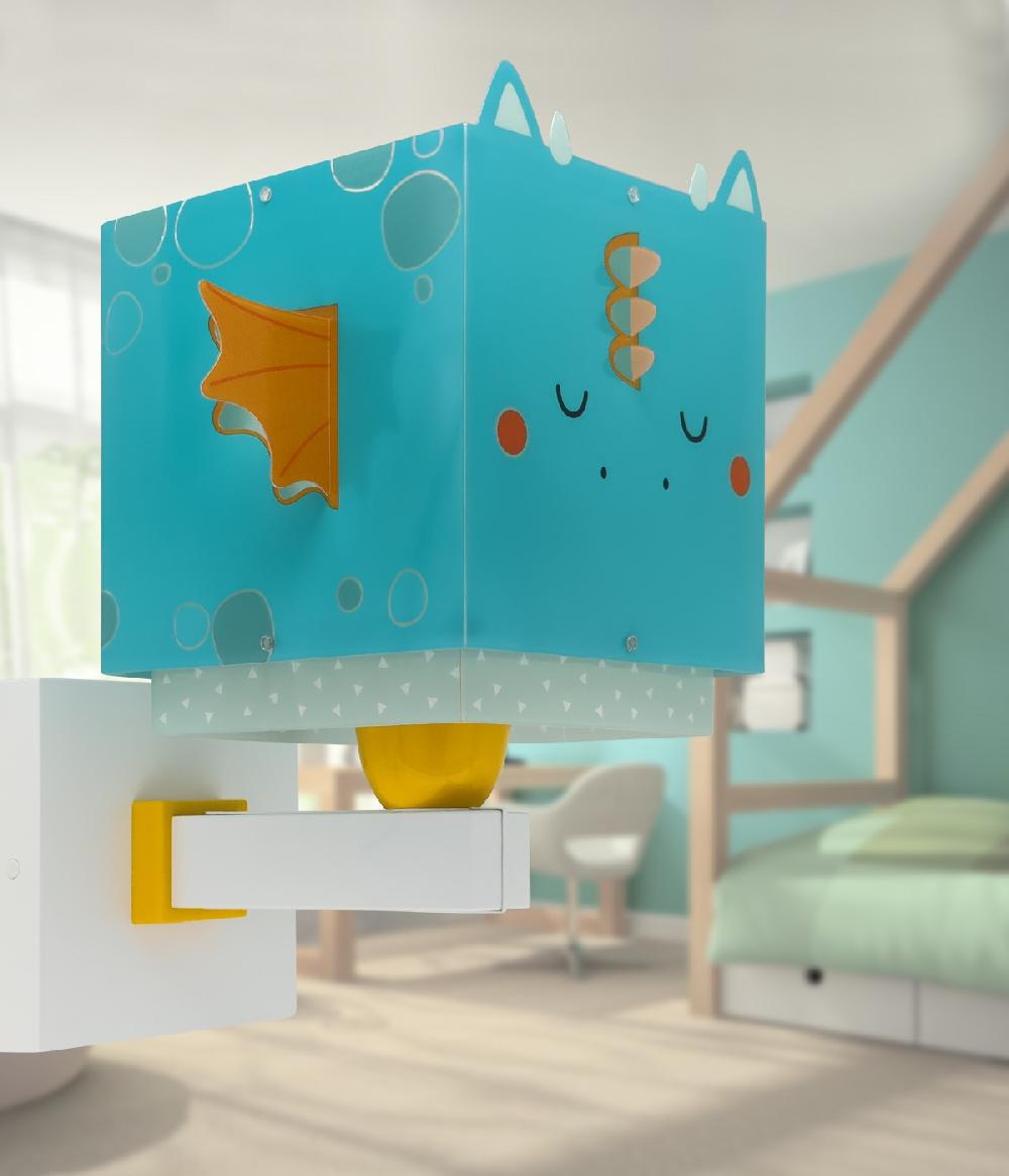 Dansi Aplique de pared infantil Little Dragon Pequeño Dragón