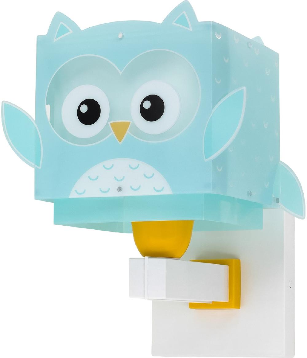 Dansi Aplique De Pared Infantil Little Owl Pequeño Búho