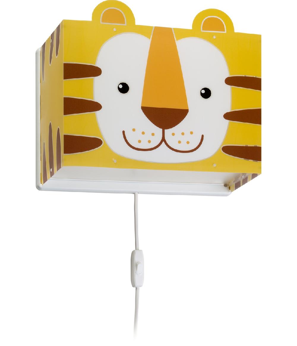 Dansi Aplique De Pared Infantil Little Tiger Pequeño Tigre
