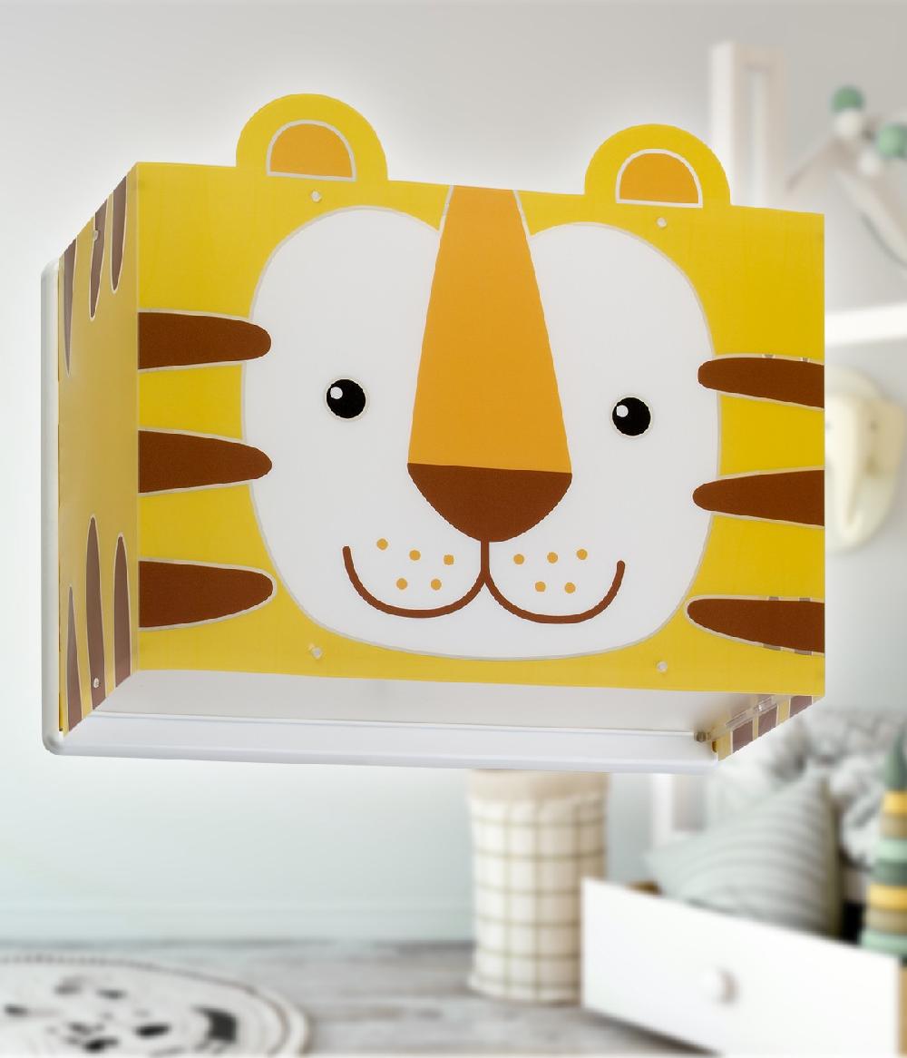 Dansi Aplique de pared infantil Little Tiger Pequeño Tigre