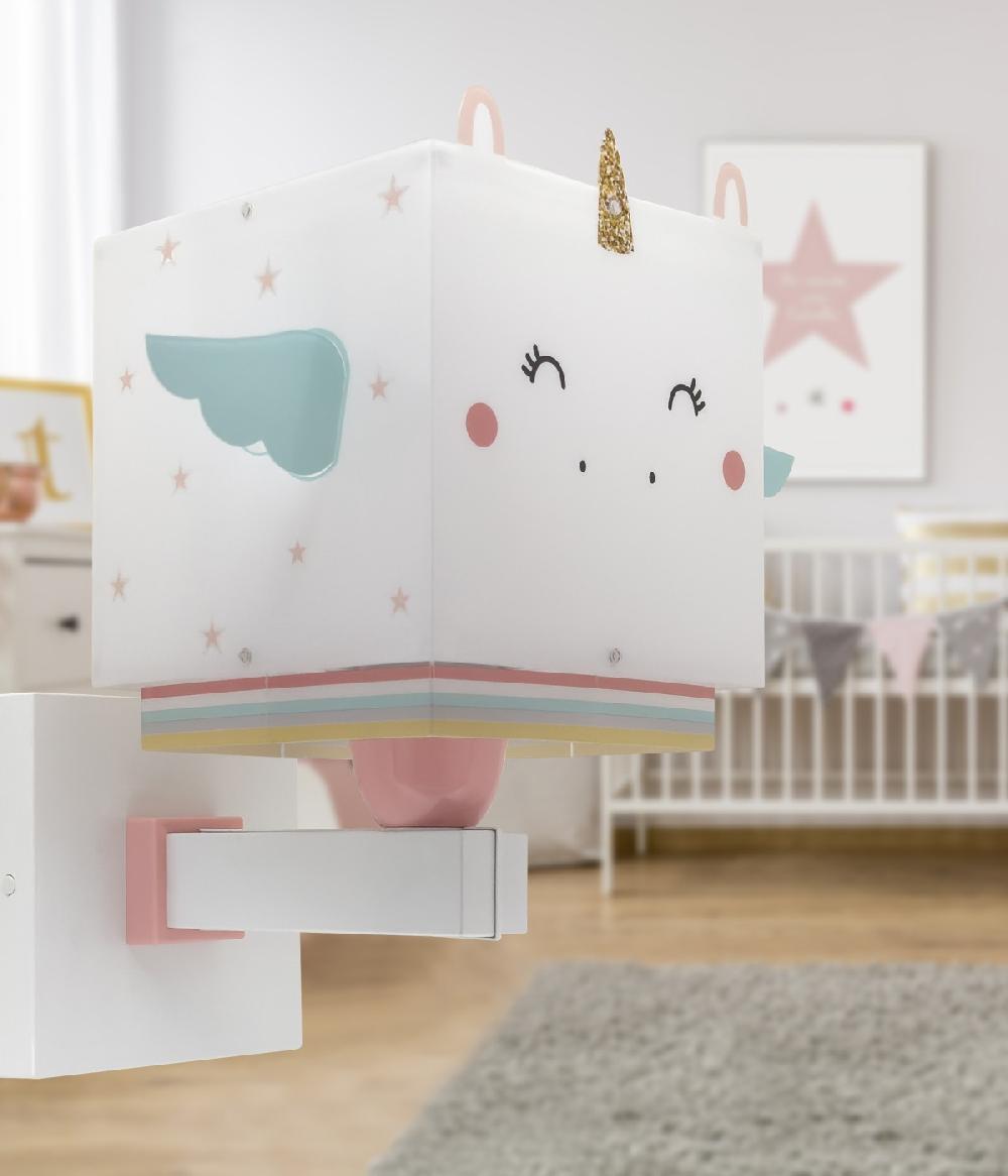Dansi Aplique de pared infantil Little Unicorn Pequeño Unicornio