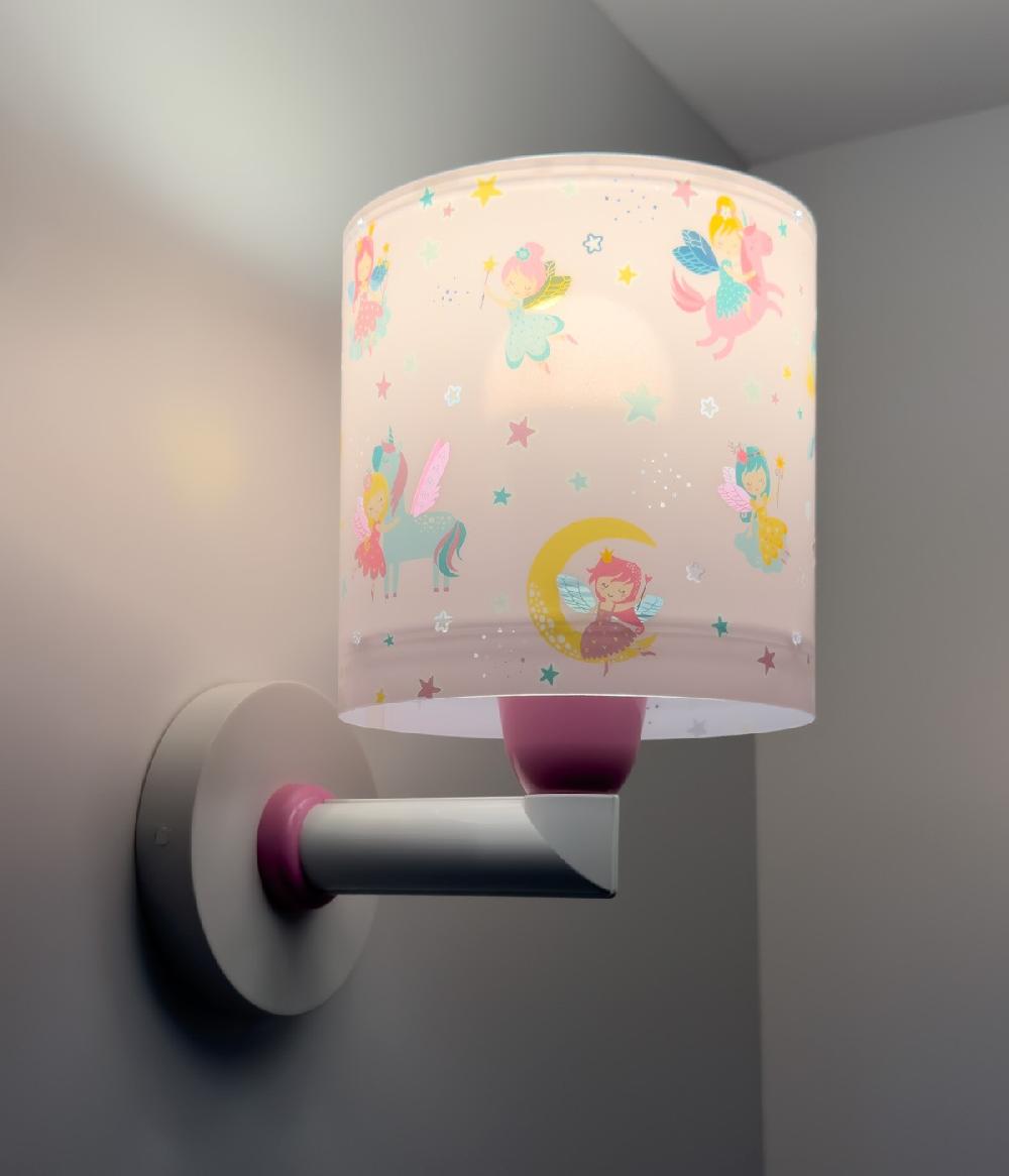 Dansi Aplique De Pared Infantil Fairy Dreams