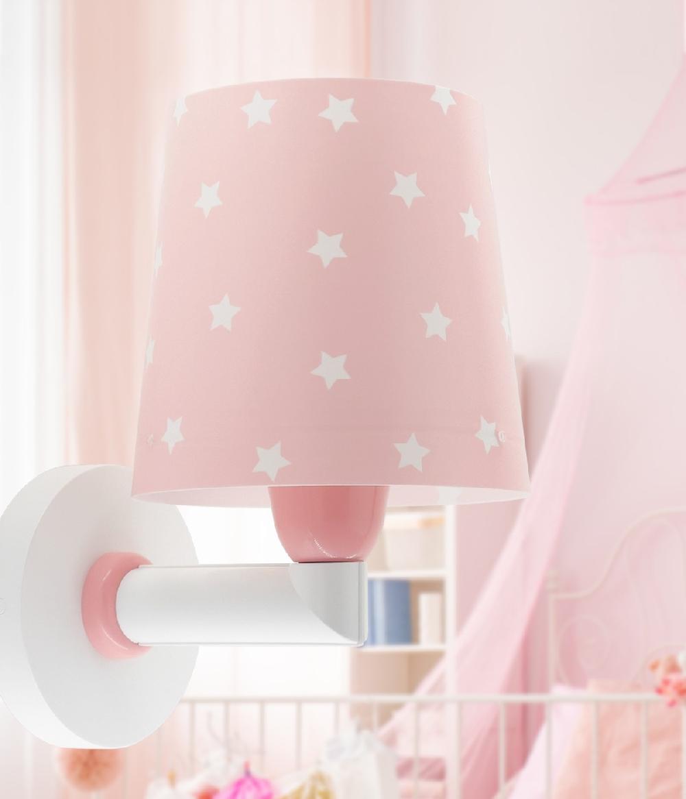 Dansi Aplique de pared Star Light Estrella rosa