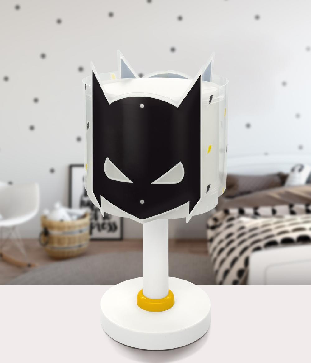 Dansi Lámpara de mesa infantil Dark Hero
