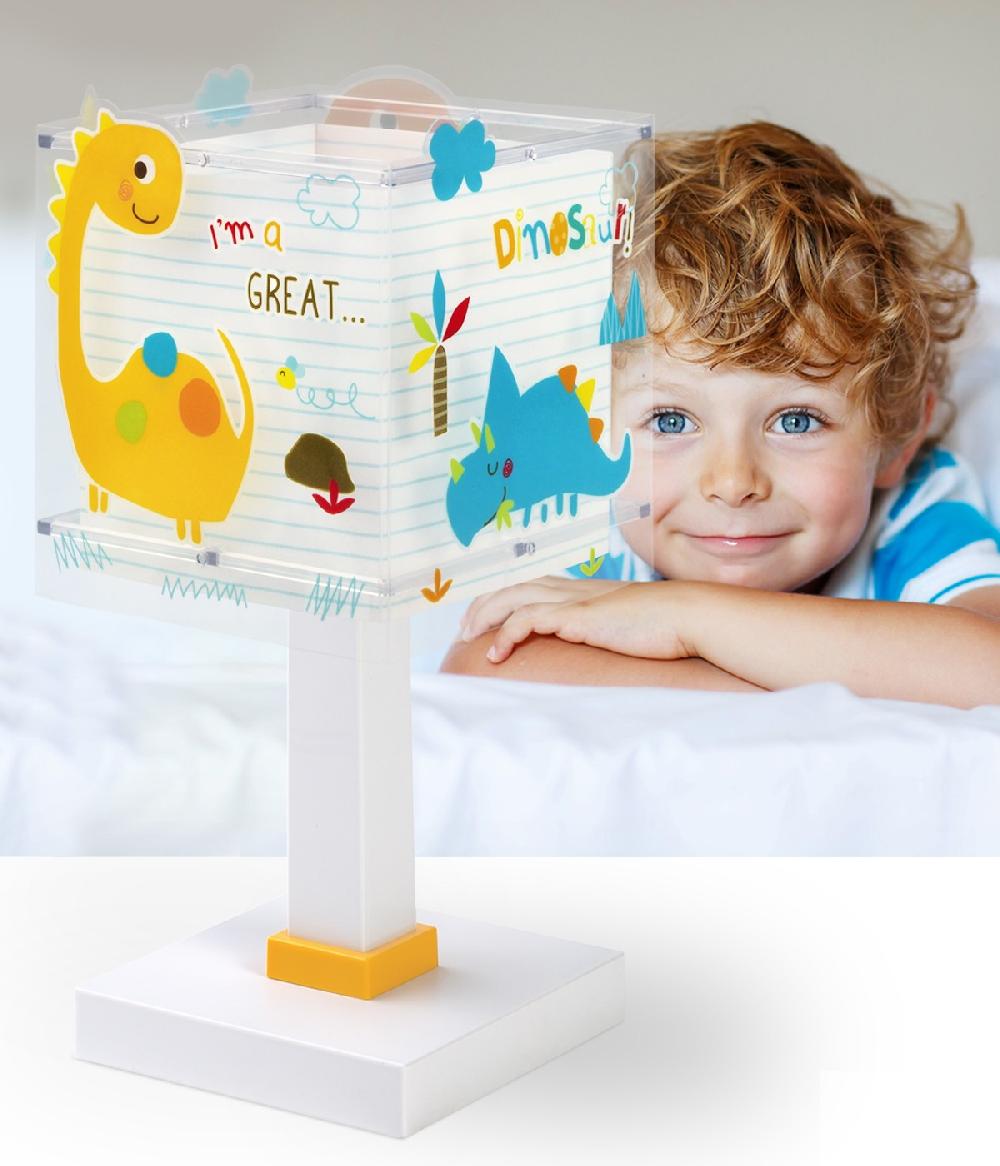 Dansi Lámpara de mesa infantil Dinos Dinosaurios