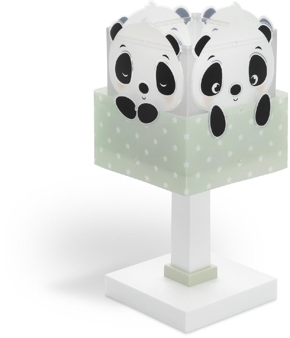 Dansi Lámpara De Mesa Infantil Panda Verde