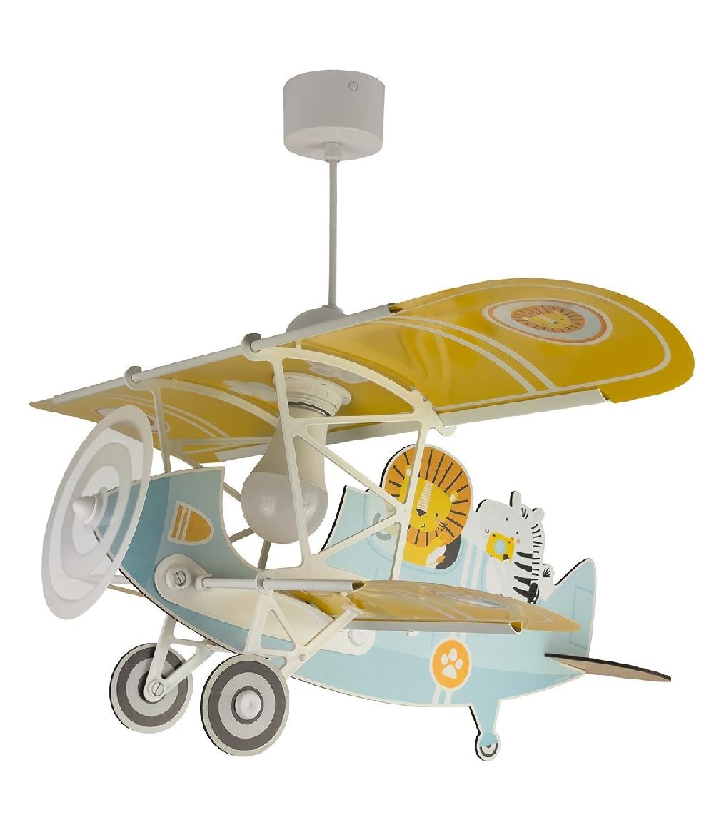 Dansi Lámpara De Techo Infantil Avión Pequeño León