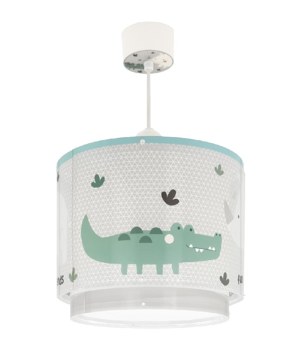 Dansi Lámpara De Techo Infantil Rhino & Croco