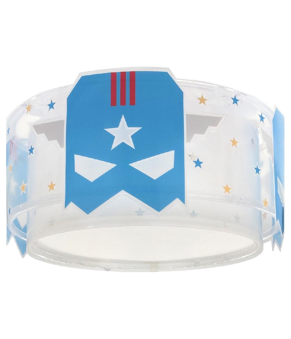 Dansi Plafón De Techo Infantil Blue Hero