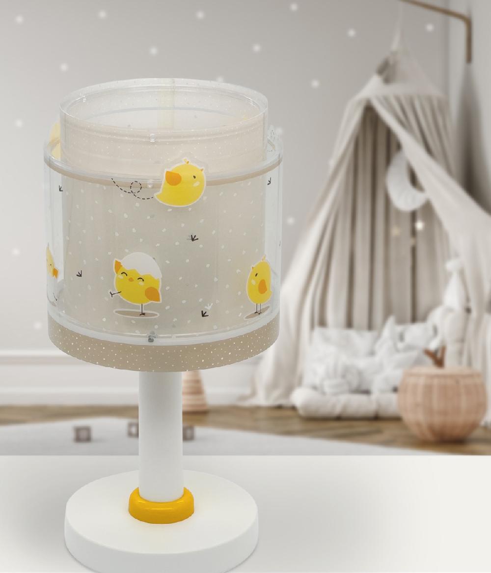 Dansi Lámpara de mesa infantil Baby Chick Pequeño Pollito