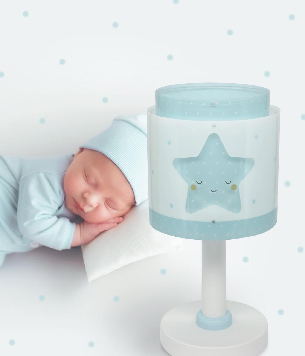 Dansi Lámpara de mesa infantil Baby Dreams Estrella azul