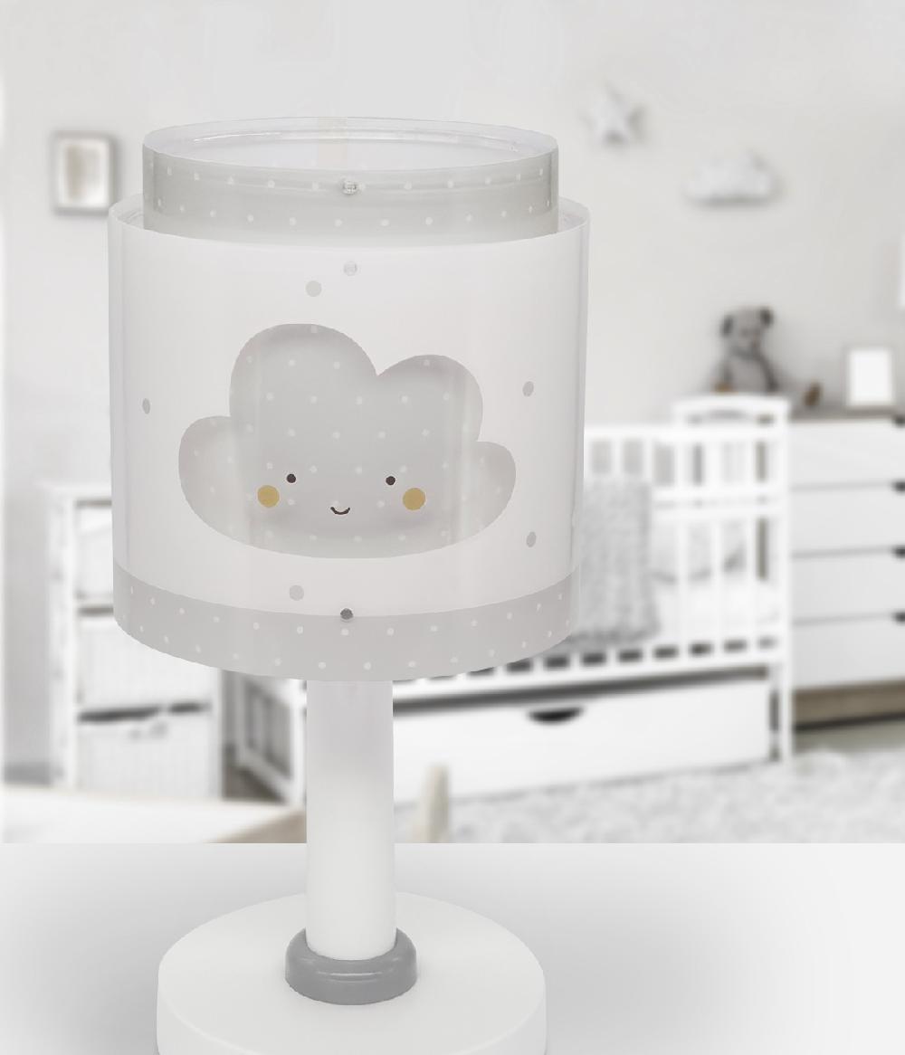 Dansi Lámpara de mesa infantil Baby Dreams Nube gris