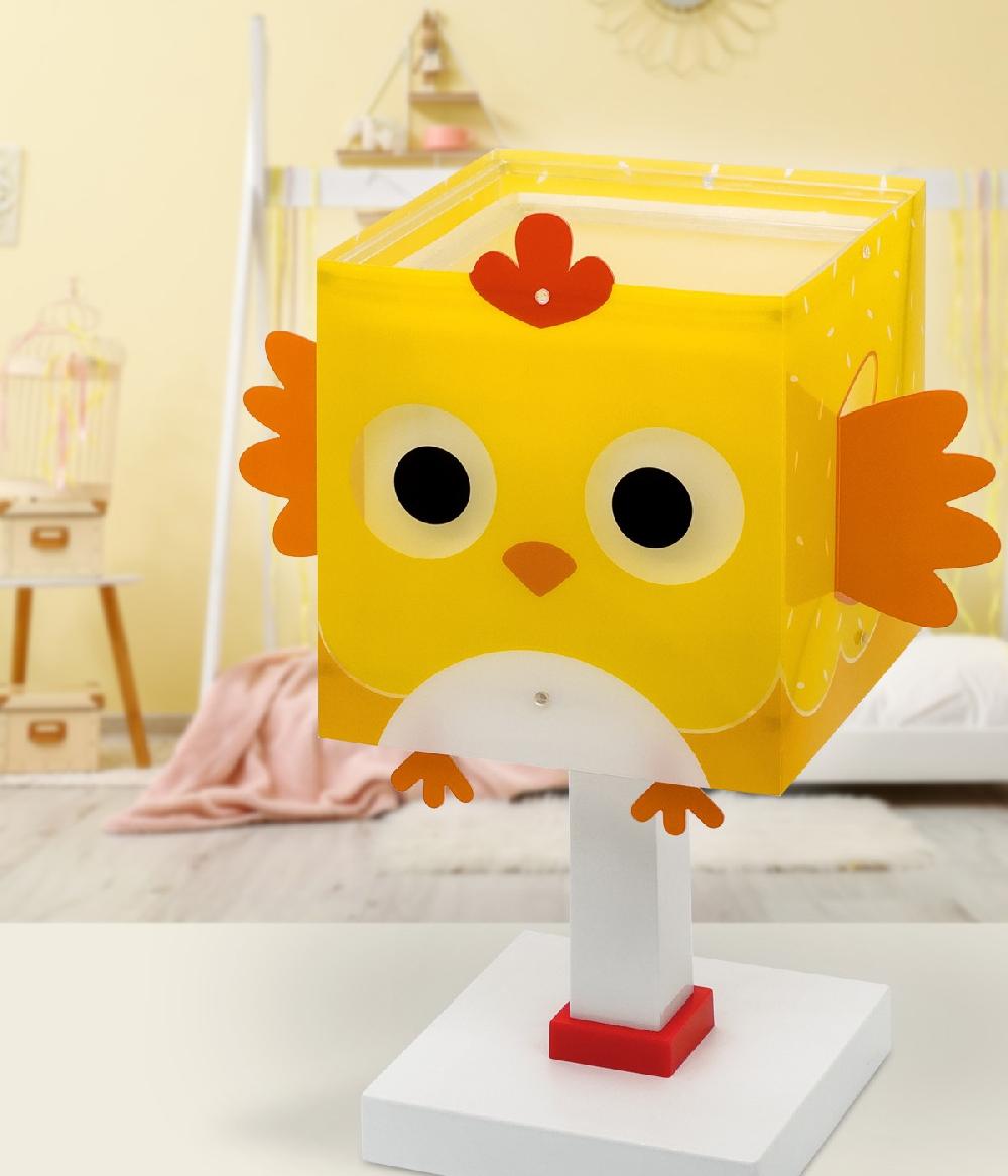 Dansi Lámpara de mesa infantil Little Chicken Pequeña Gallina