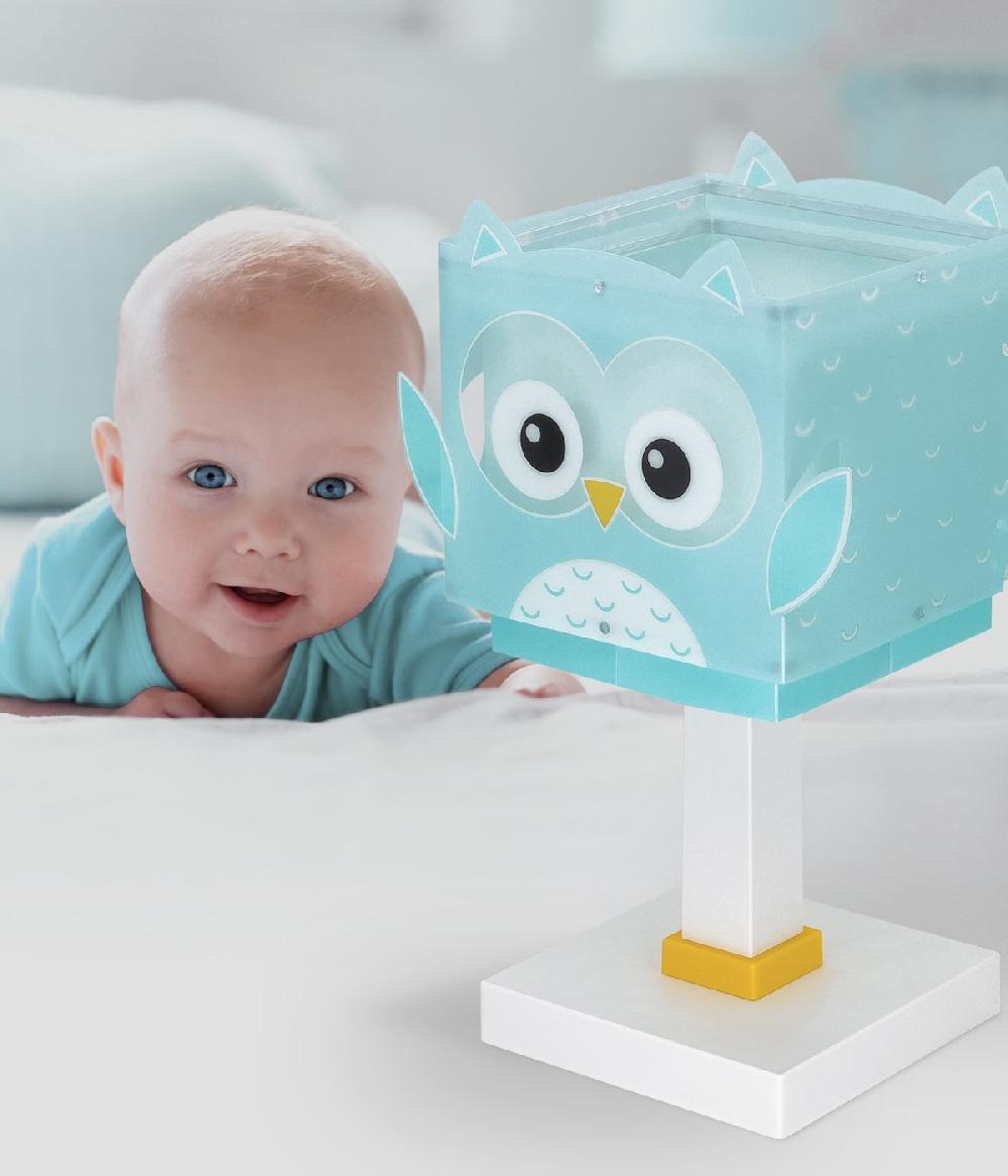 Dansi Lámpara de mesa infantil Little Owl Pequeño Búho
