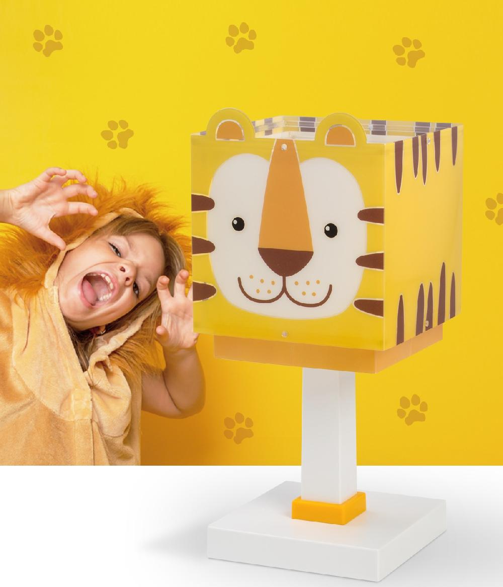 Dansi Lámpara de mesita infantil Little Tiger Pequeño Tigre