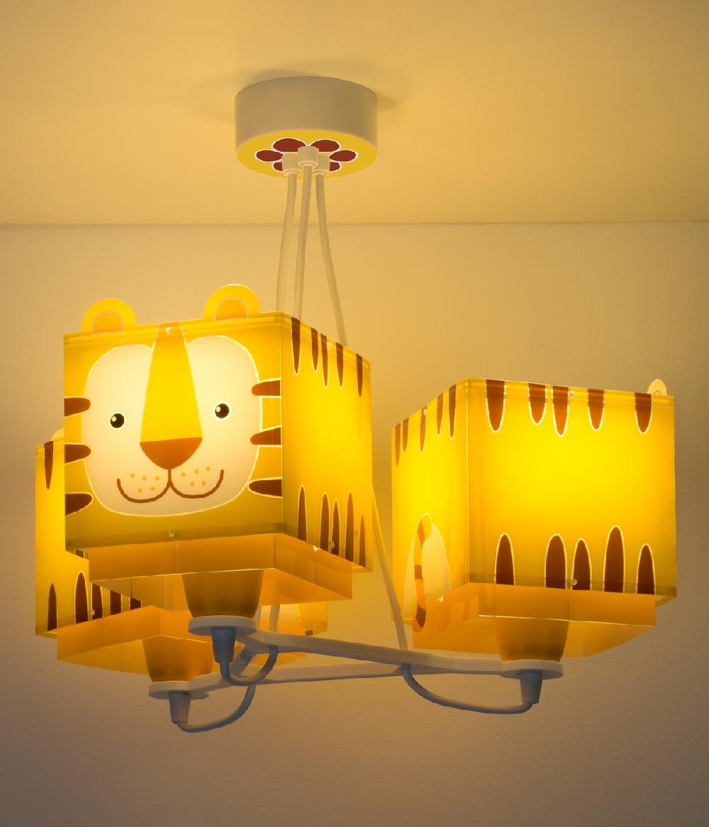 Dansi Lámpara de techo 3 luces infantil Little Tiger Pequeño Tigre