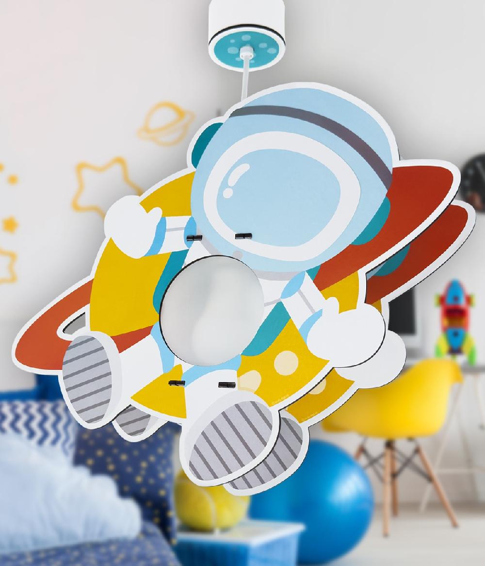 Dansi Lámpara de techo infantil Astronauta - eco friendly