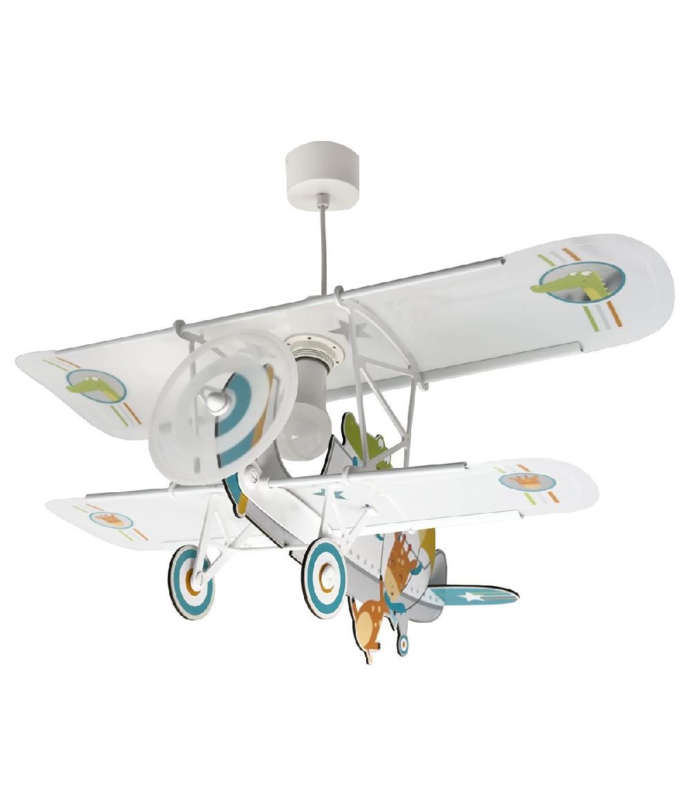 Dansi Lámpara De Techo Infantil Avión Pequeño Cocodrilo
