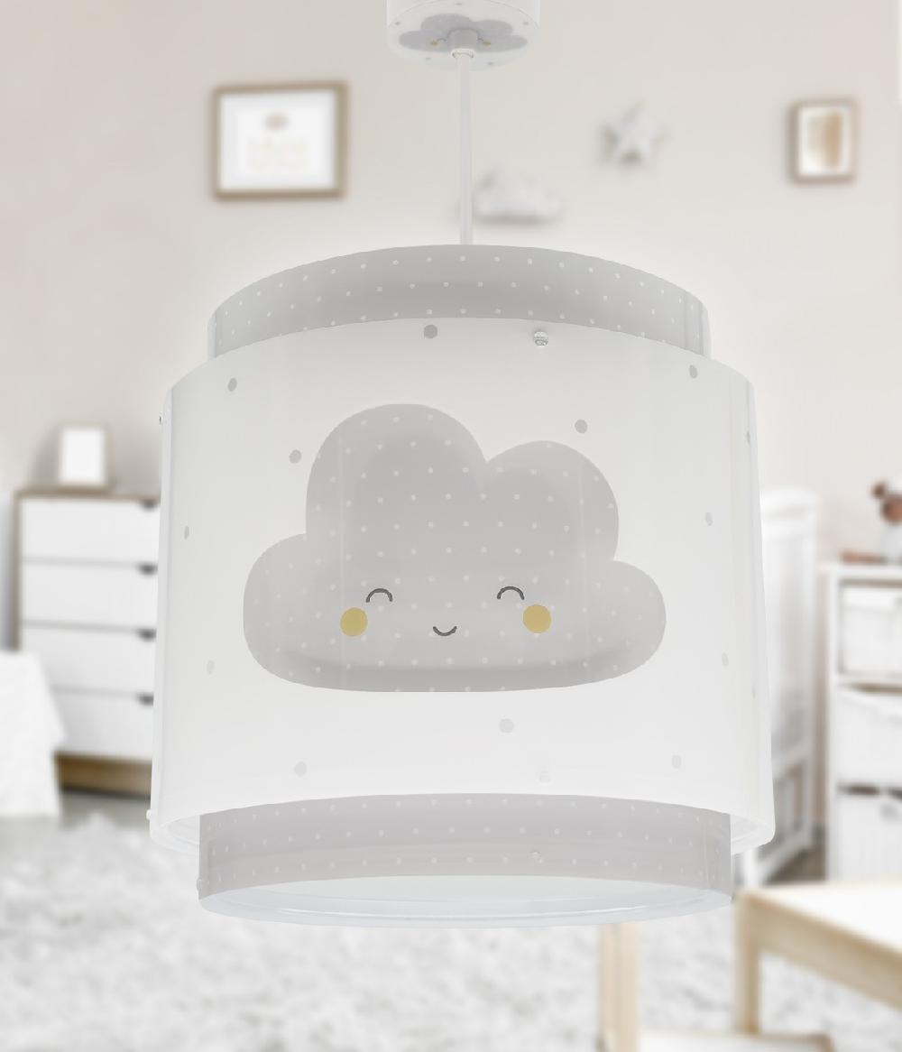 Dansi Lámpara de techo infantil Baby Dreams Nube gris