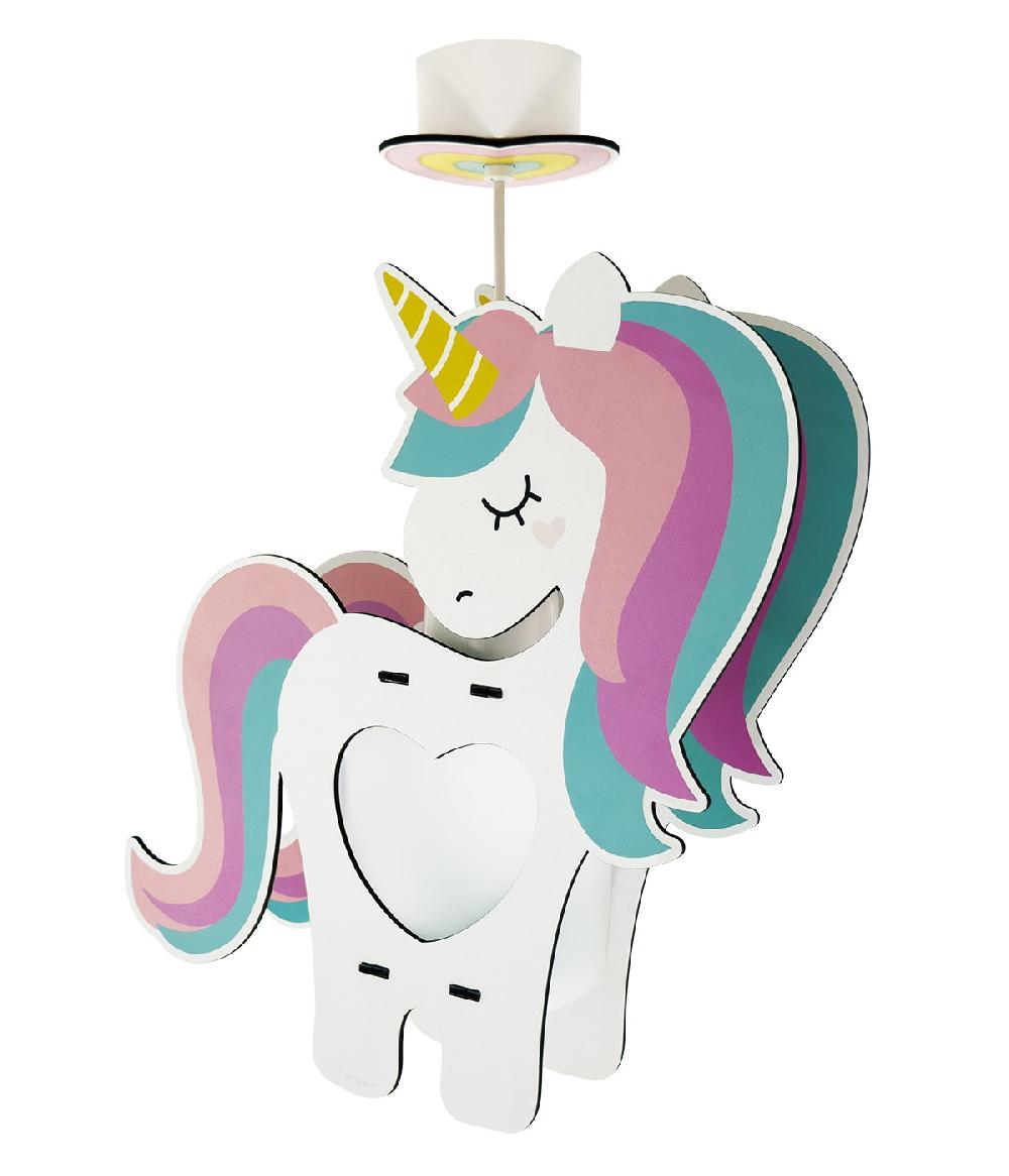 Dansi Lámpara De Techo Infantil Unicornio - Eco Friendly