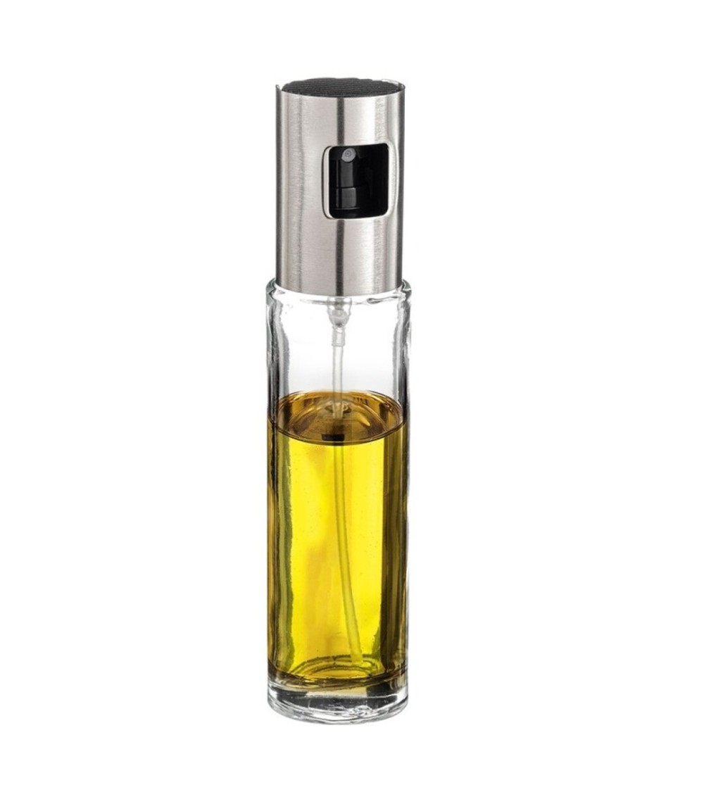 Dcasa Aceitera de spray cristal antigoteo para mesa de cocina de 150 ml aceitera con dispensador accesorios freidora sin aceite