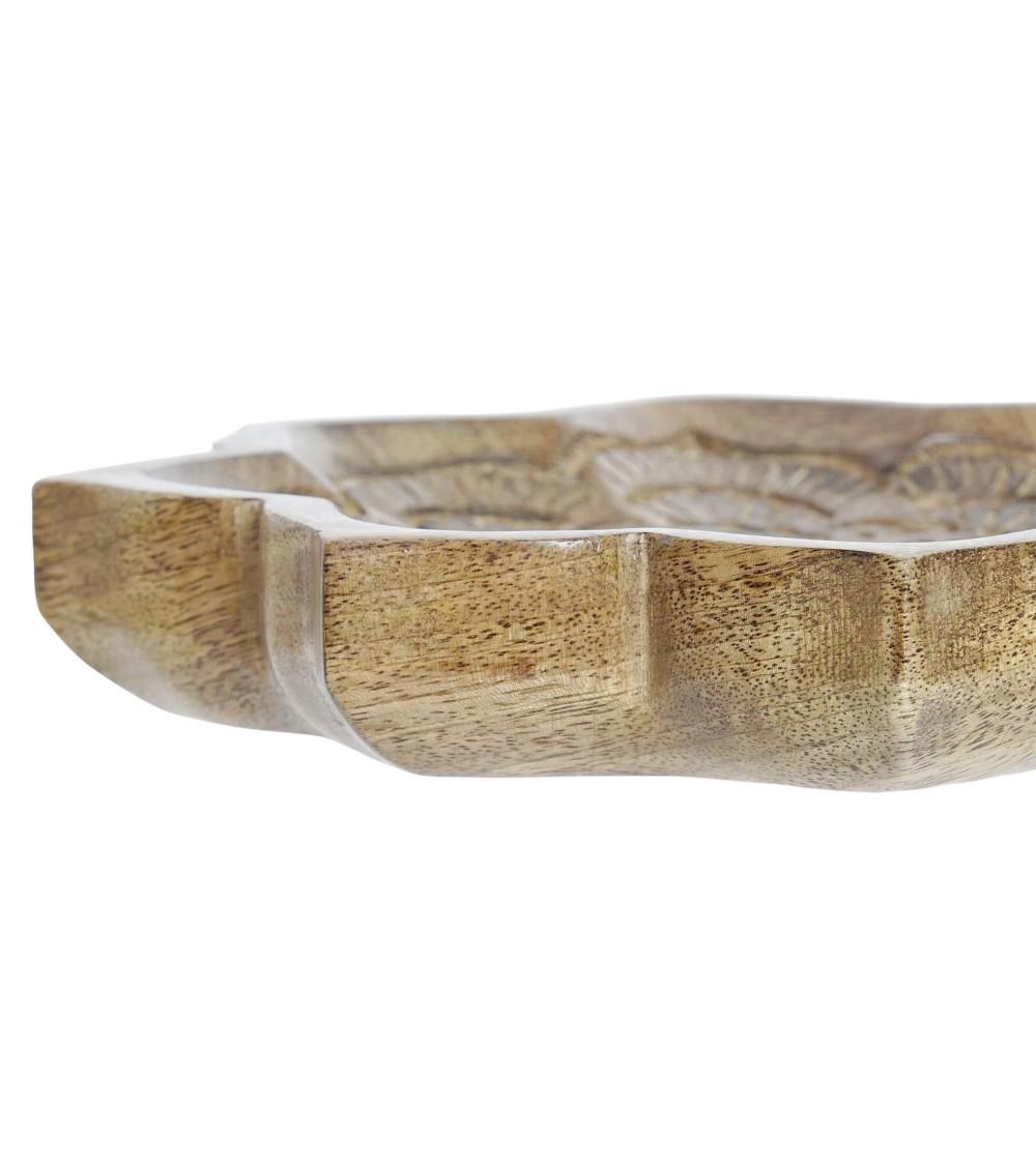 Dcasa Bandeja Vaciabolsillos De Madera Mango Mandala Floral