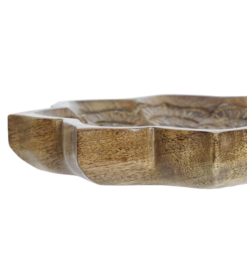 Dcasa Bandeja Vaciabolsillos De Madera Mango Mandala Floral