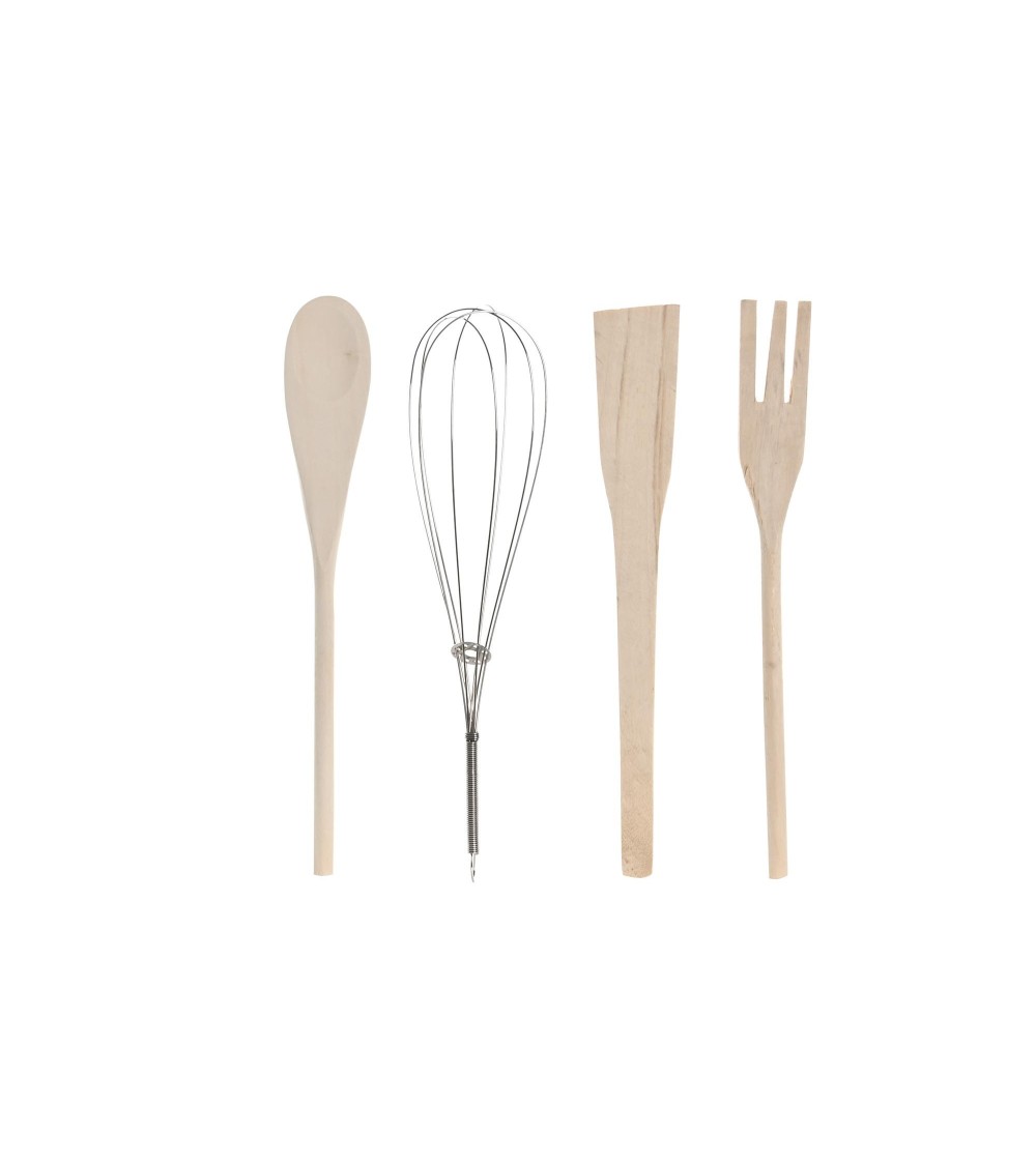 Dcasa Bote Utensilios Flores Con 4 Accesorios Dolomite De Colores Urban Para Cocina
