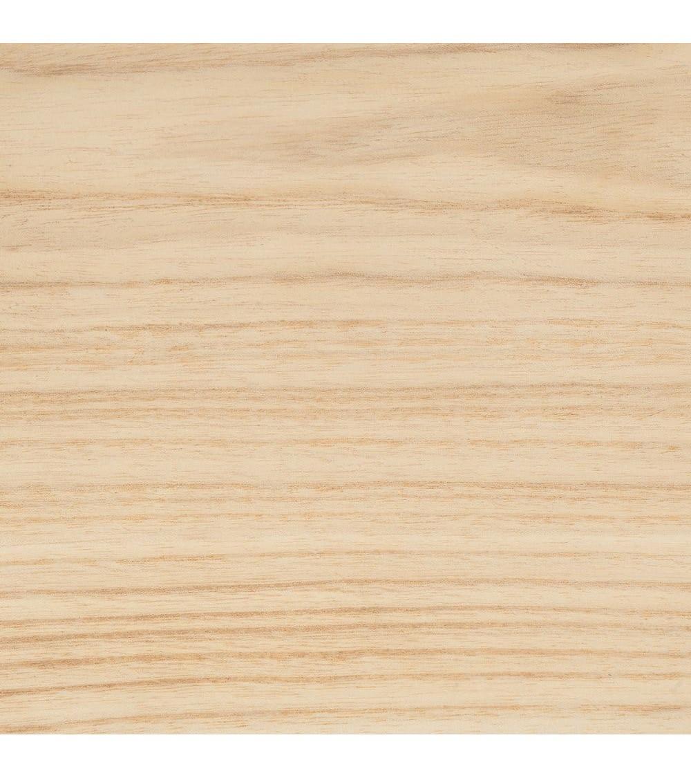 Dcasa Centro De Mesa De Madera Paulonia De Acabado Tostado De 38x17x3 Cm