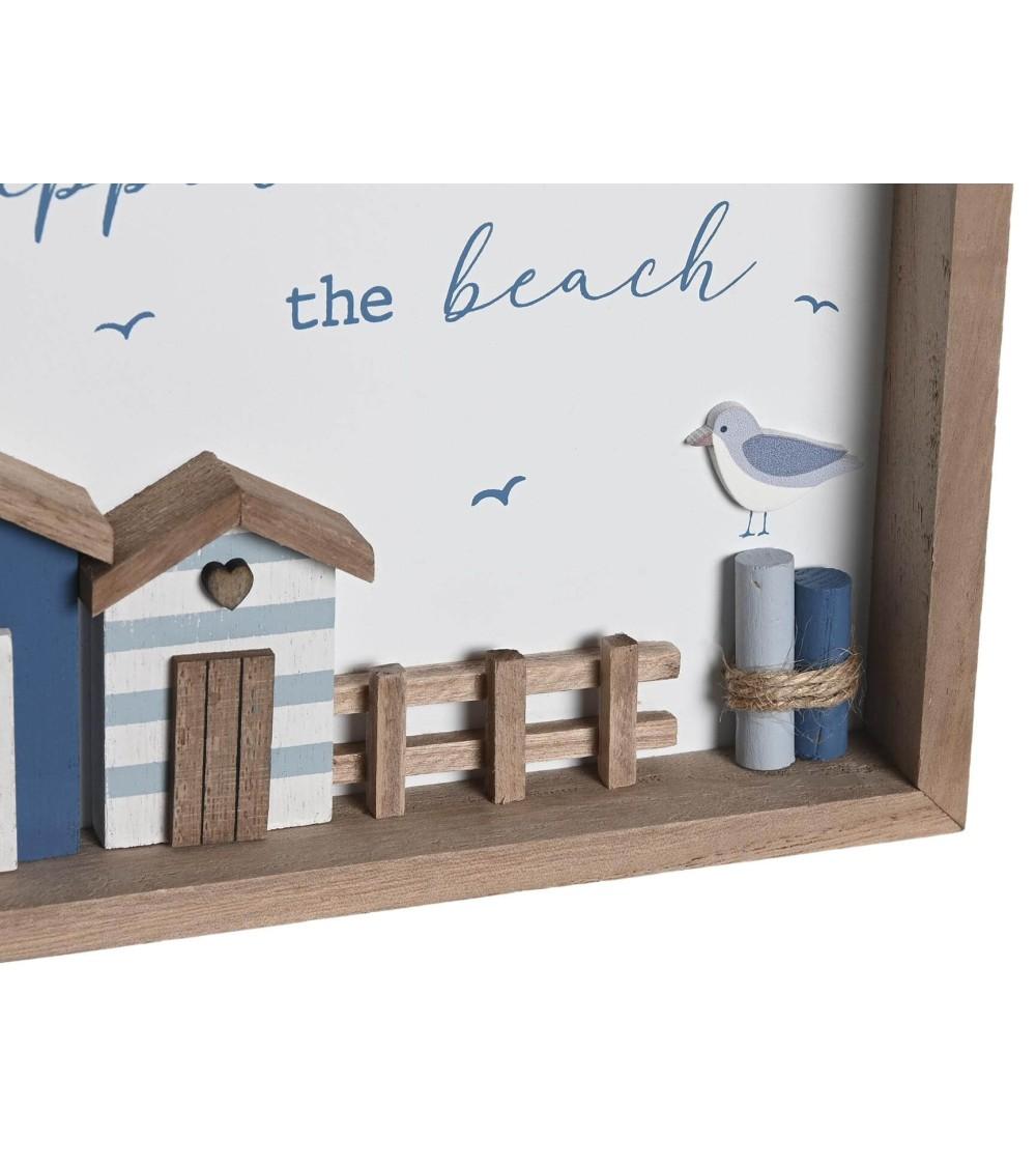 Dcasa Colgallaves De Pared Madera Ambientes Mediterraneo 5 Colgadores