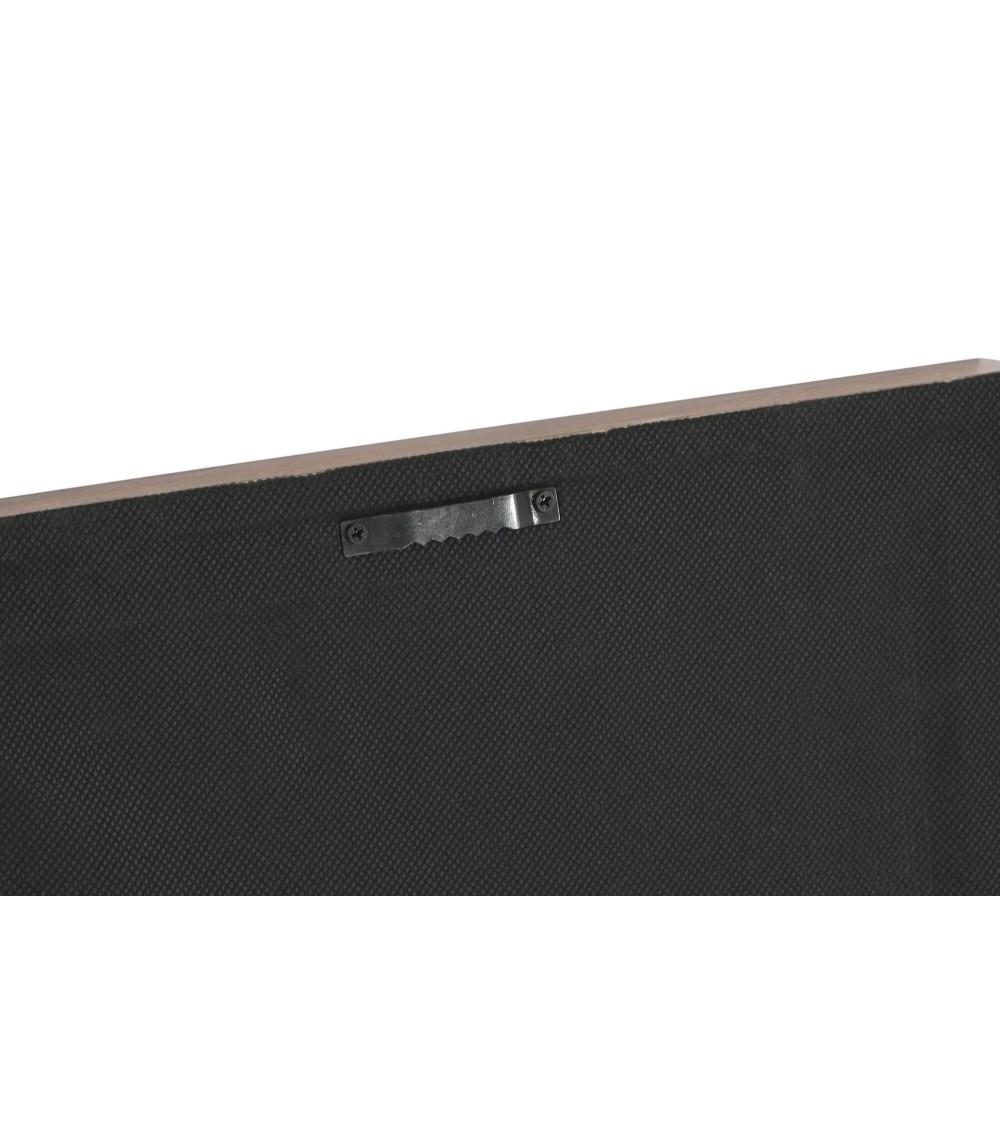 Dcasa Set De 2 Cuadro De Algodon Hojas 3D 30x60 Cm