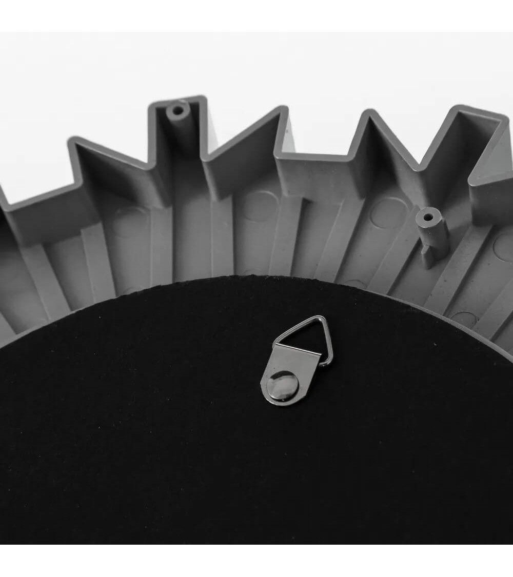 Dcasa Set De 3 Espejos Sol Rosa De Plástico