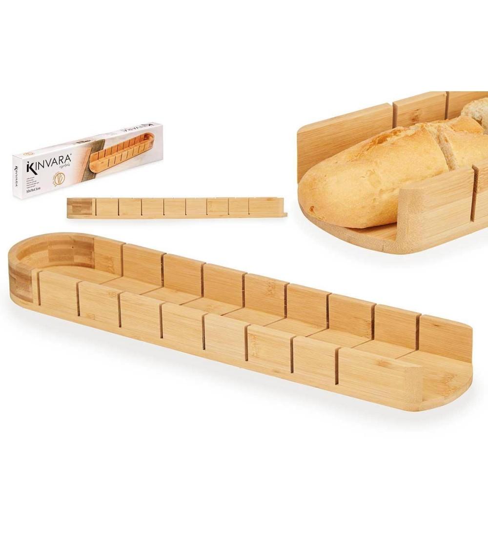 Dcasa Tabla De Cortar Para Pan De Bambu De 50 Cm