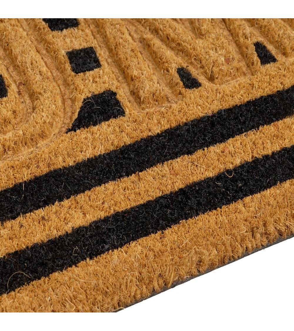 Dcasa Felpudo Antideslizante De Calidad De Fibra De Coco Natural Home De 60x40 Cm