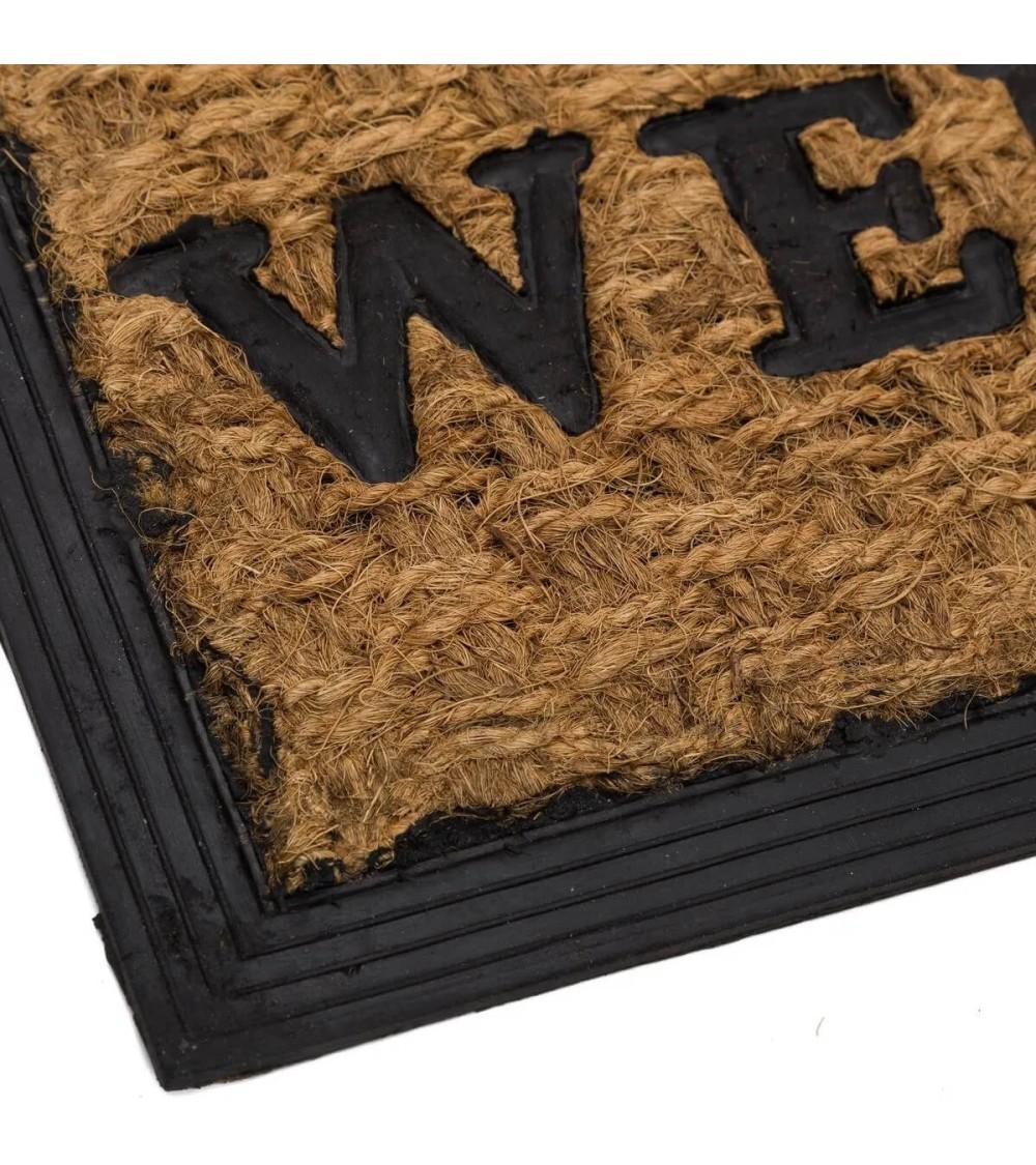 Dcasa Felpudo Antideslizante Perros De Fibra Natural De Coco De 60x40 Cm