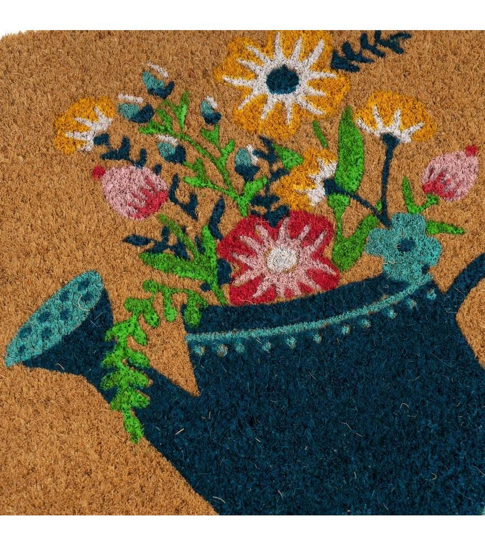 Dcasa Felpudo Antideslizante Sweet HOME De Fibra De Coco Para Casa De 60x40 Cm