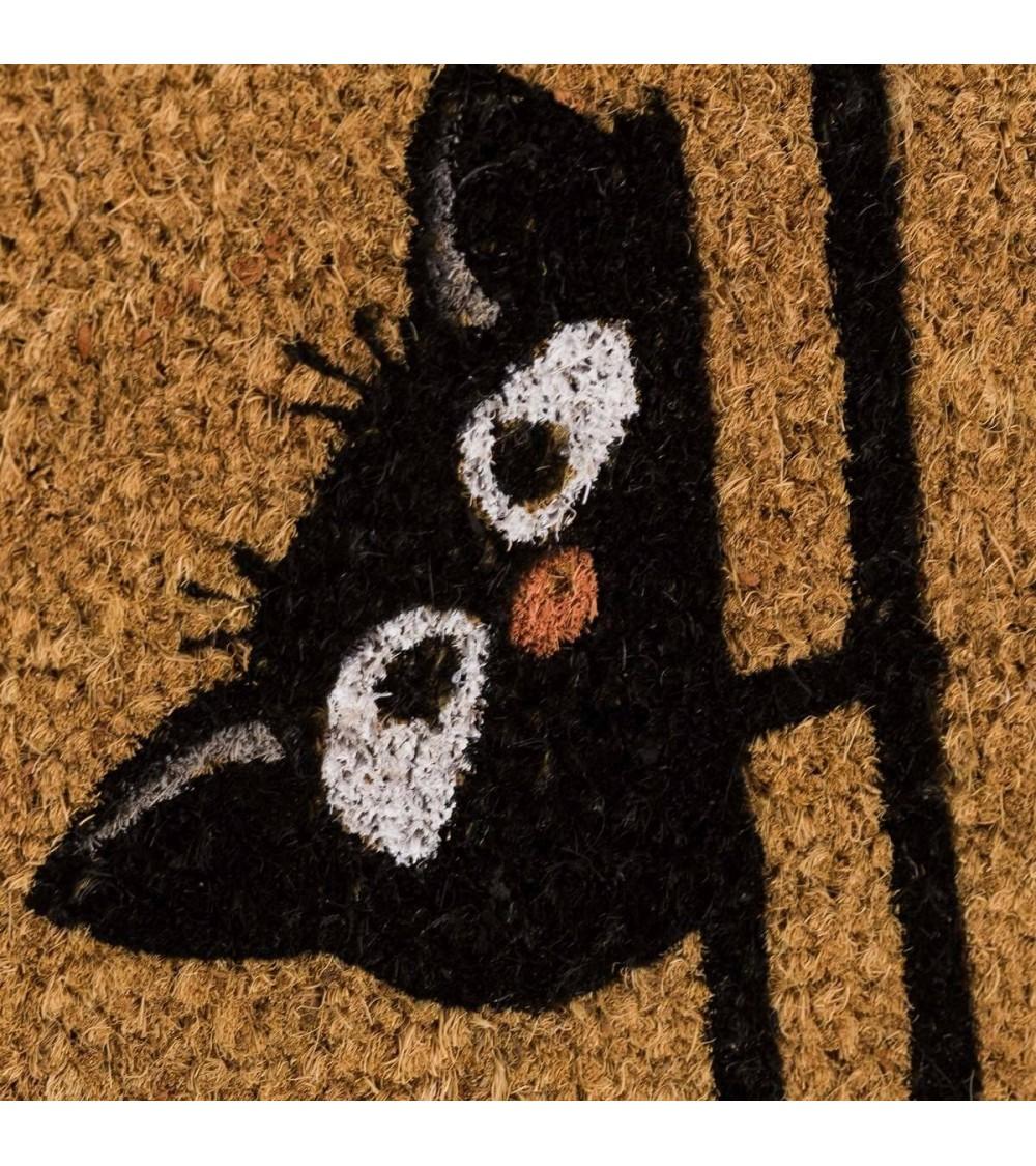 Dcasa Felpudo De Gato Marrón De Fibra De Coco Natural De 40x60 Cm