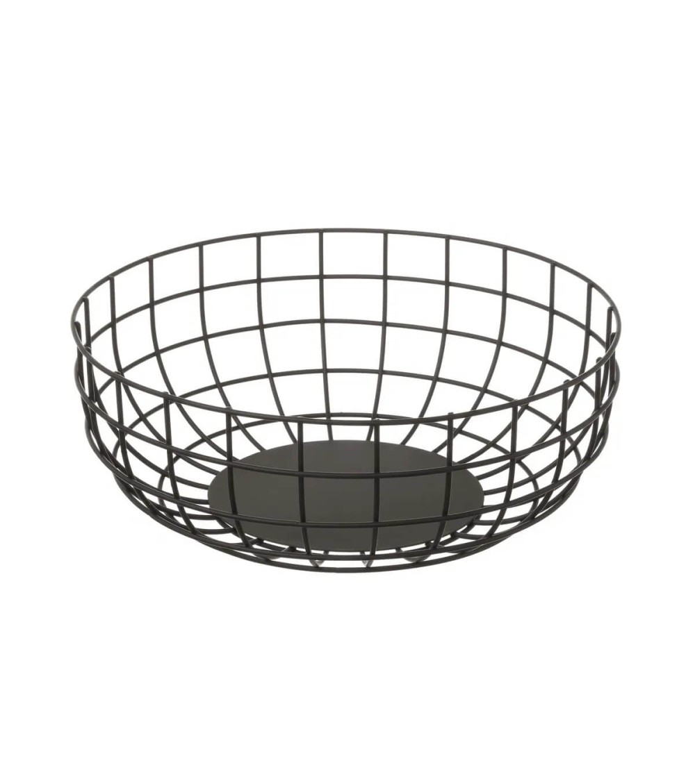 Dcasa Frutero de mesa de metal negro moderno para cocina Factory