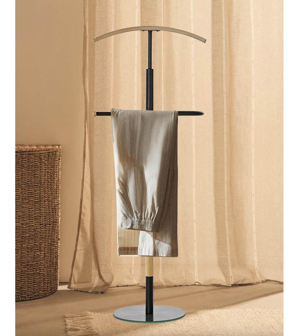 Dcasa Galán De Noche Moderno Multifuncional Con 2 Perchas O Colgadores Para Ropa