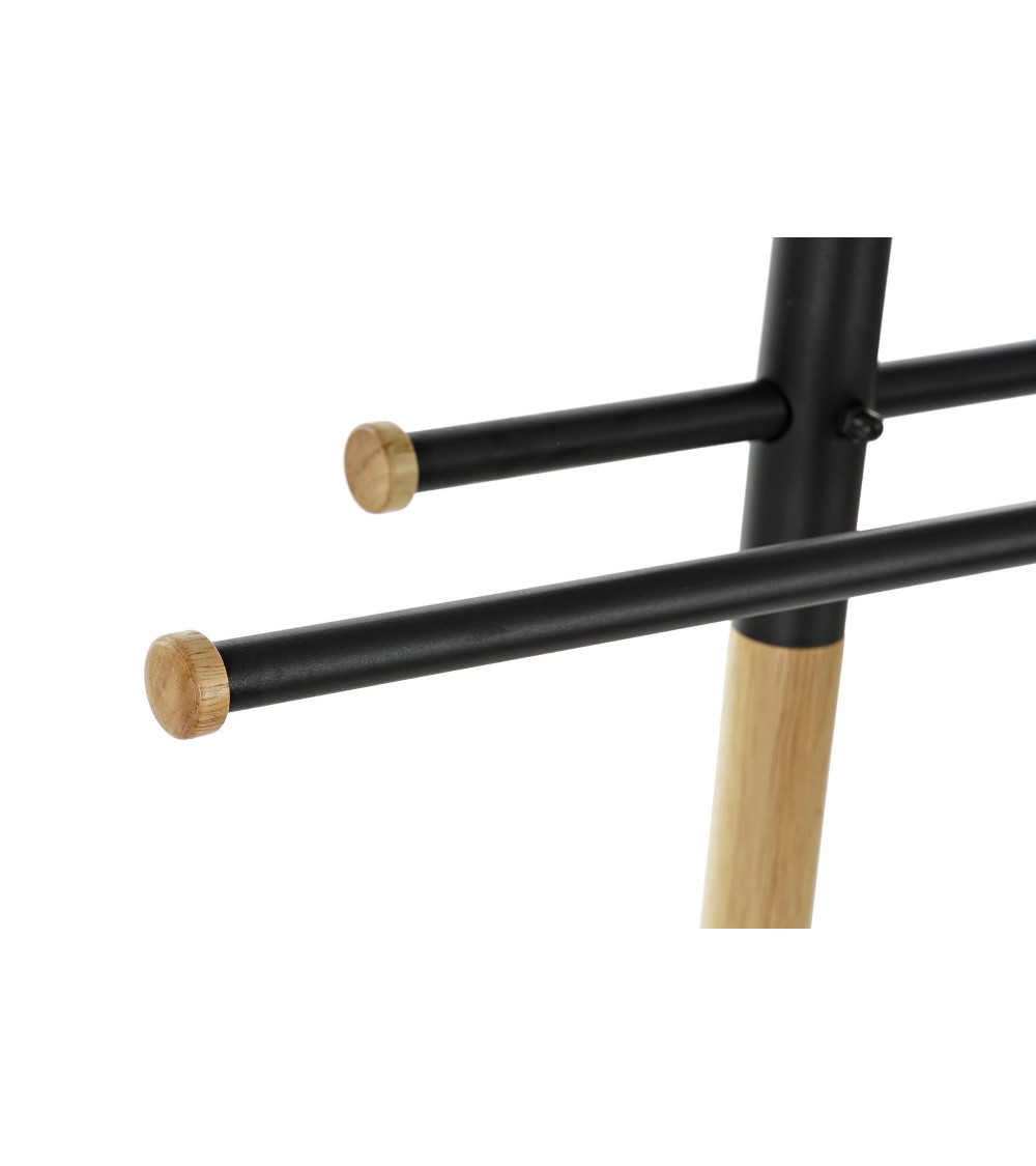 Dcasa Galán De Noche Moderno Multifuncional Con 2 Perchas O Colgadores Para Ropa