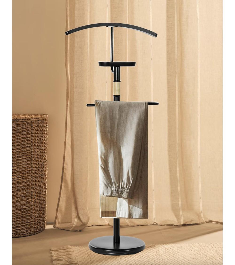 Dcasa Galán De Noche Nórdicos Multifuncional Con 2 Perchas O Colgadores Para Ropa