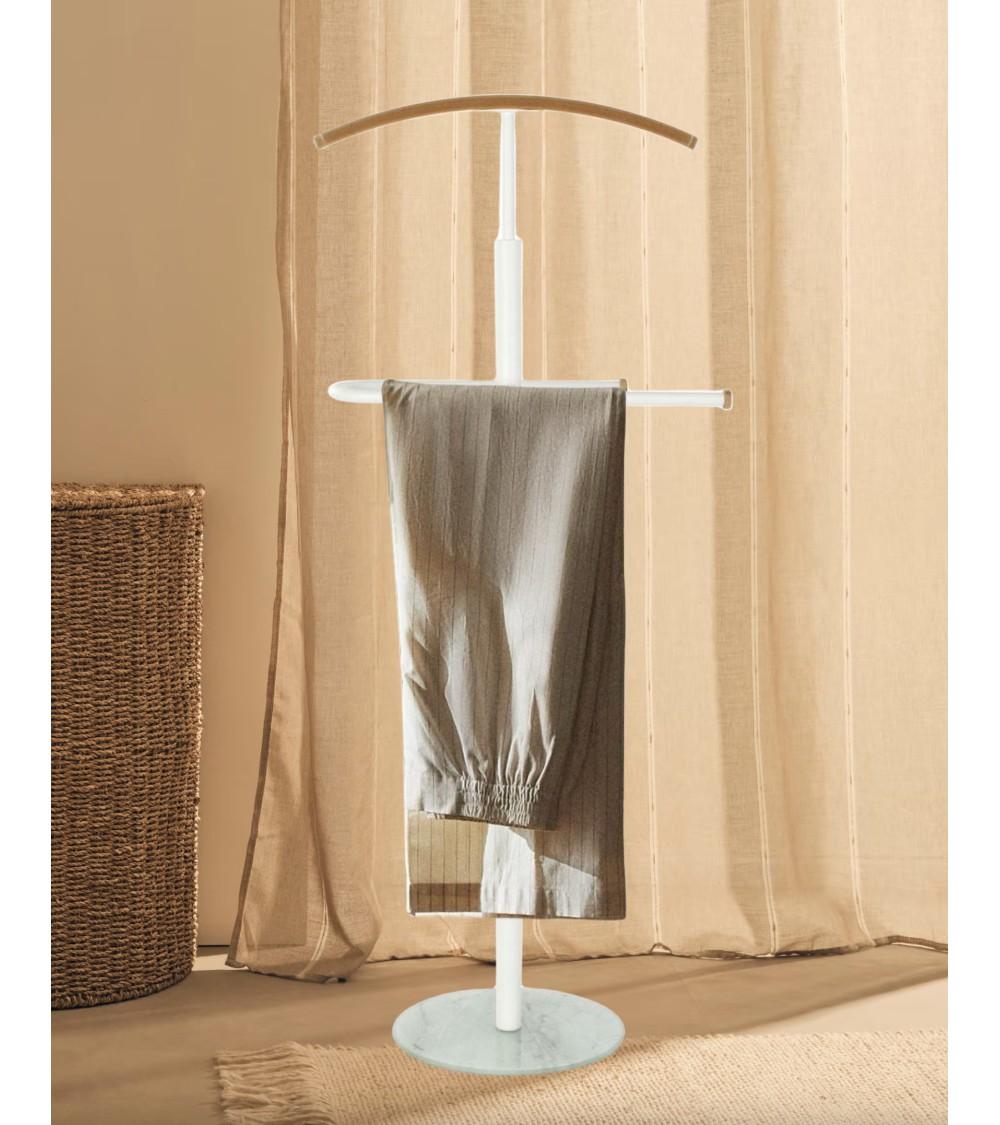 Dcasa Galán De Noche Nórdicos Multifuncional Con 2 Perchas O Colgadores Para Ropa