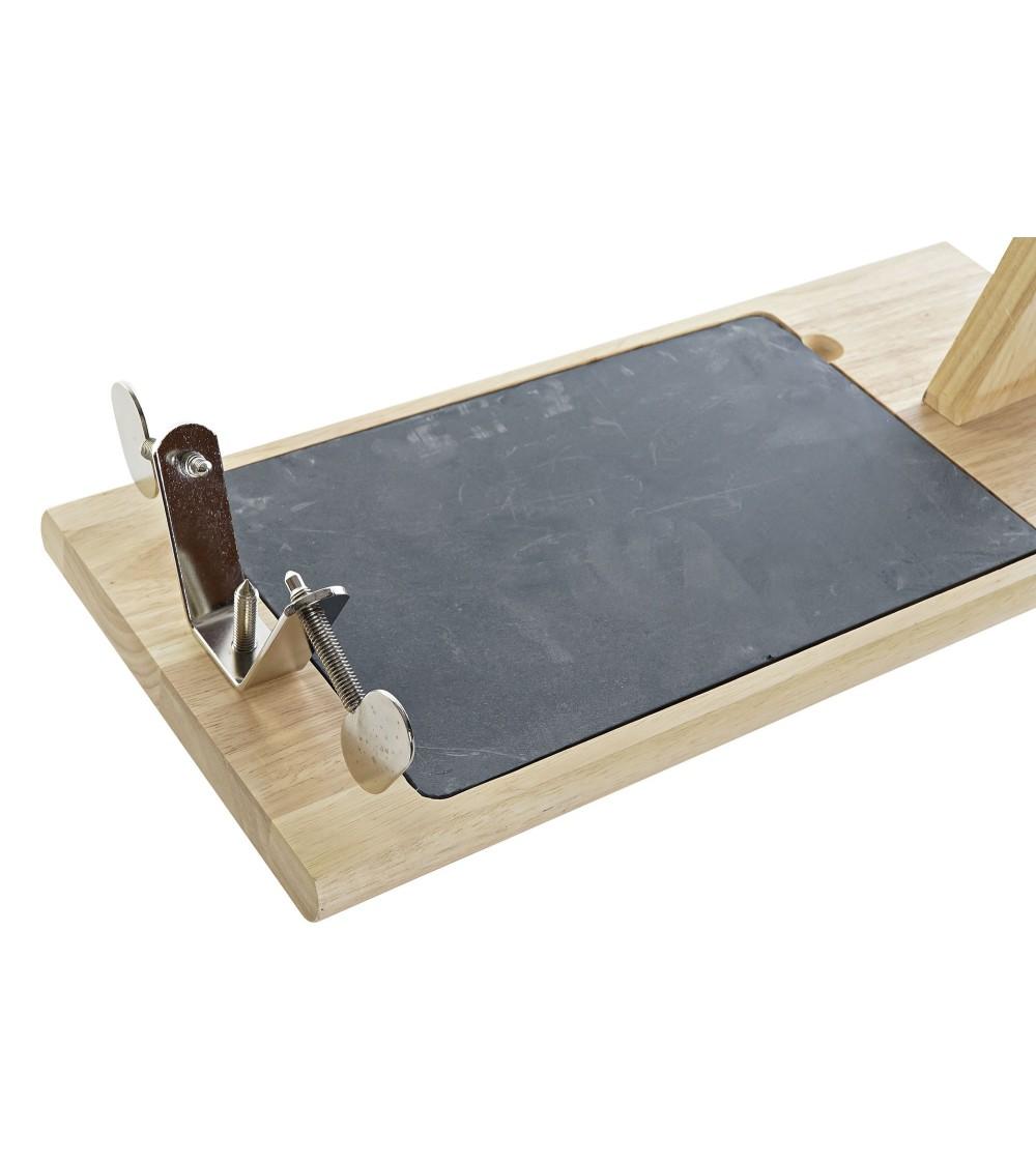 Dcasa Jamonero Natural De Pino Natural Para Mesa Cocina De 44x20x31 Cm