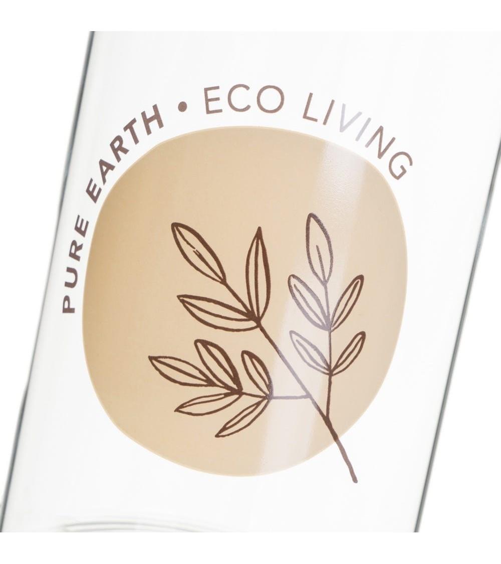 Dcasa Juego De 3 Botes De Cristal Borosilicato Con Tapa De Bambú Eco Marrones De 1000 Ml