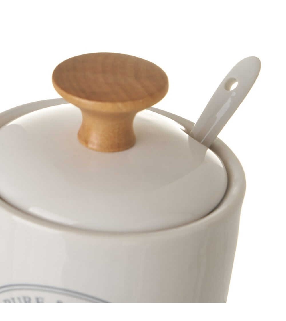 Dcasa Juego De Azucarero Y Lechera De Stoneware Blancos