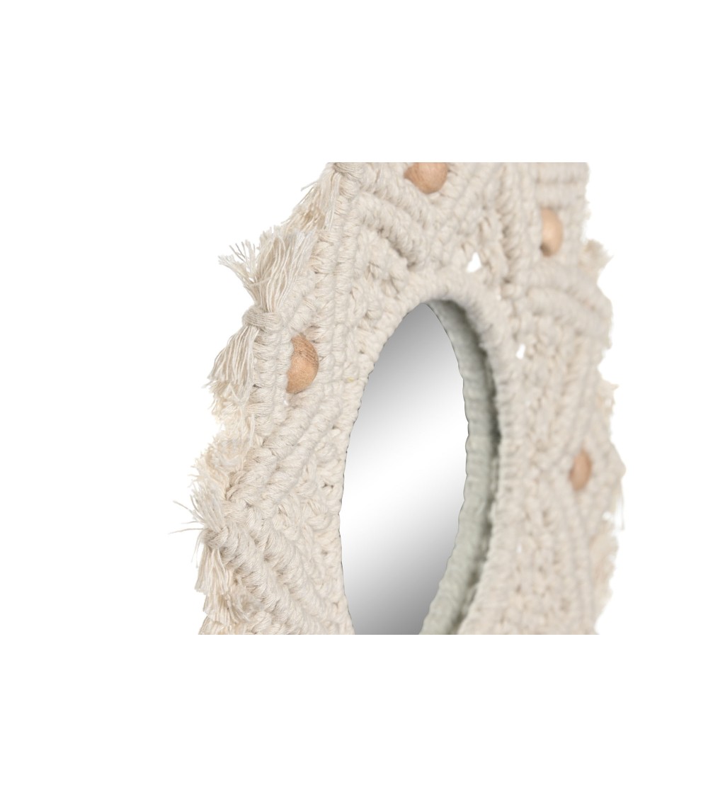 Dcasa Juegos De 3 Espejos De Pared Macreme De 20 Cm X 3