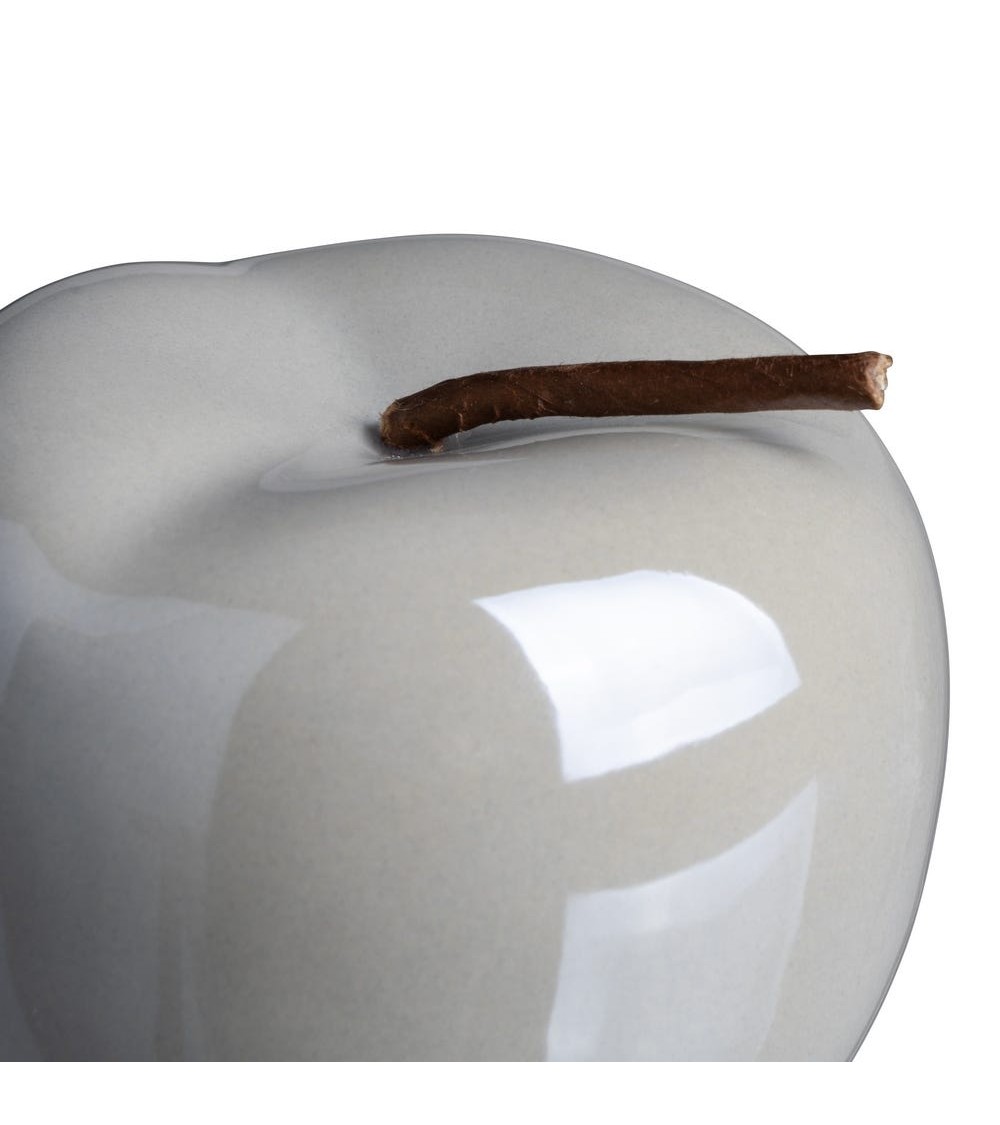 Dcasa Manzana Ceramica Colores Decorativa Sobremesa "Set 3 Pieza" 9 5 Cm