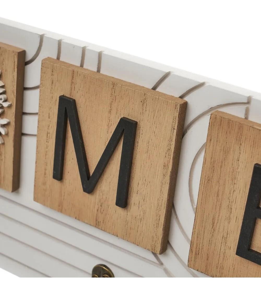 Dcasa Perchero De Madera Arbol De La Vida De 4 Colgadores Home