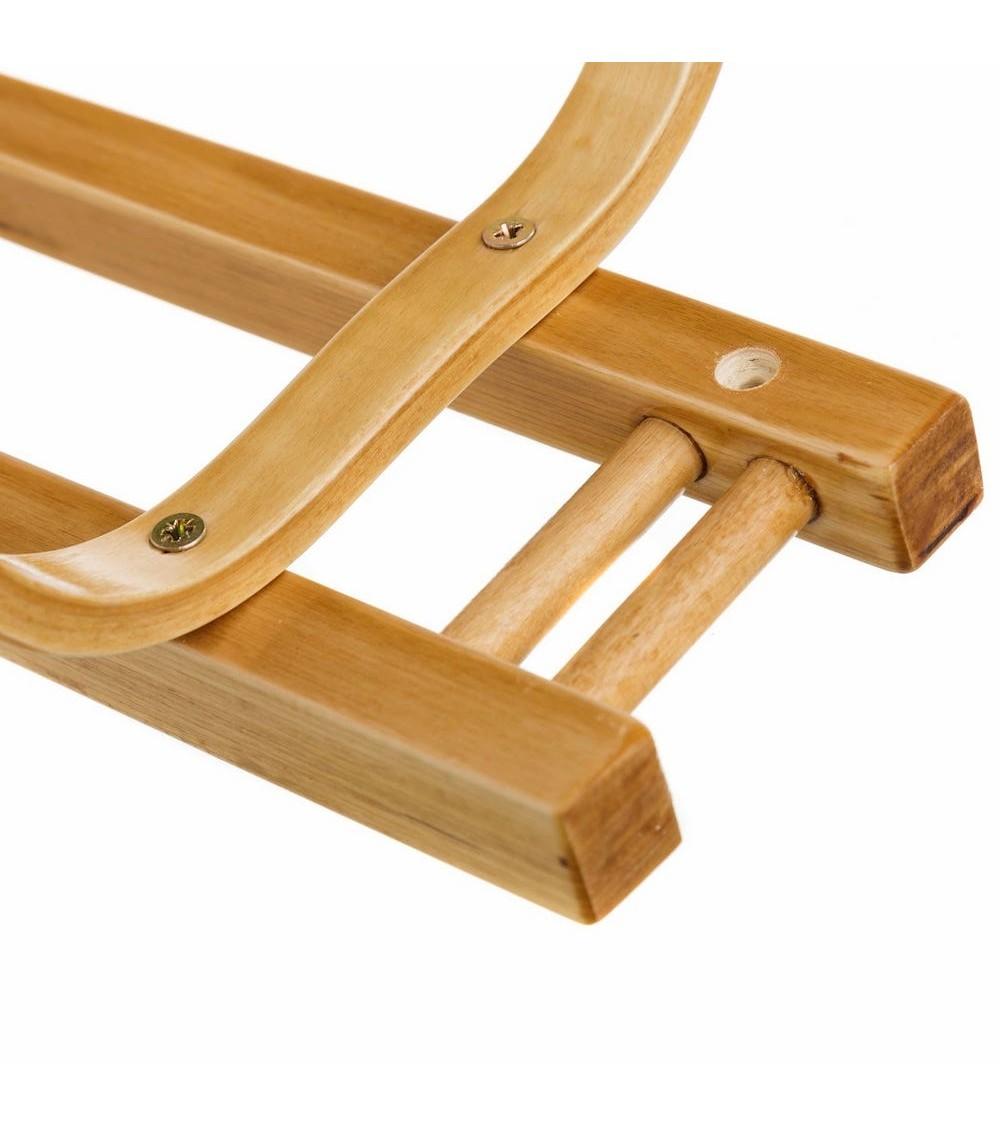 Dcasa Perchero De Pared Beige De Madera Roble De 60x26 Cm