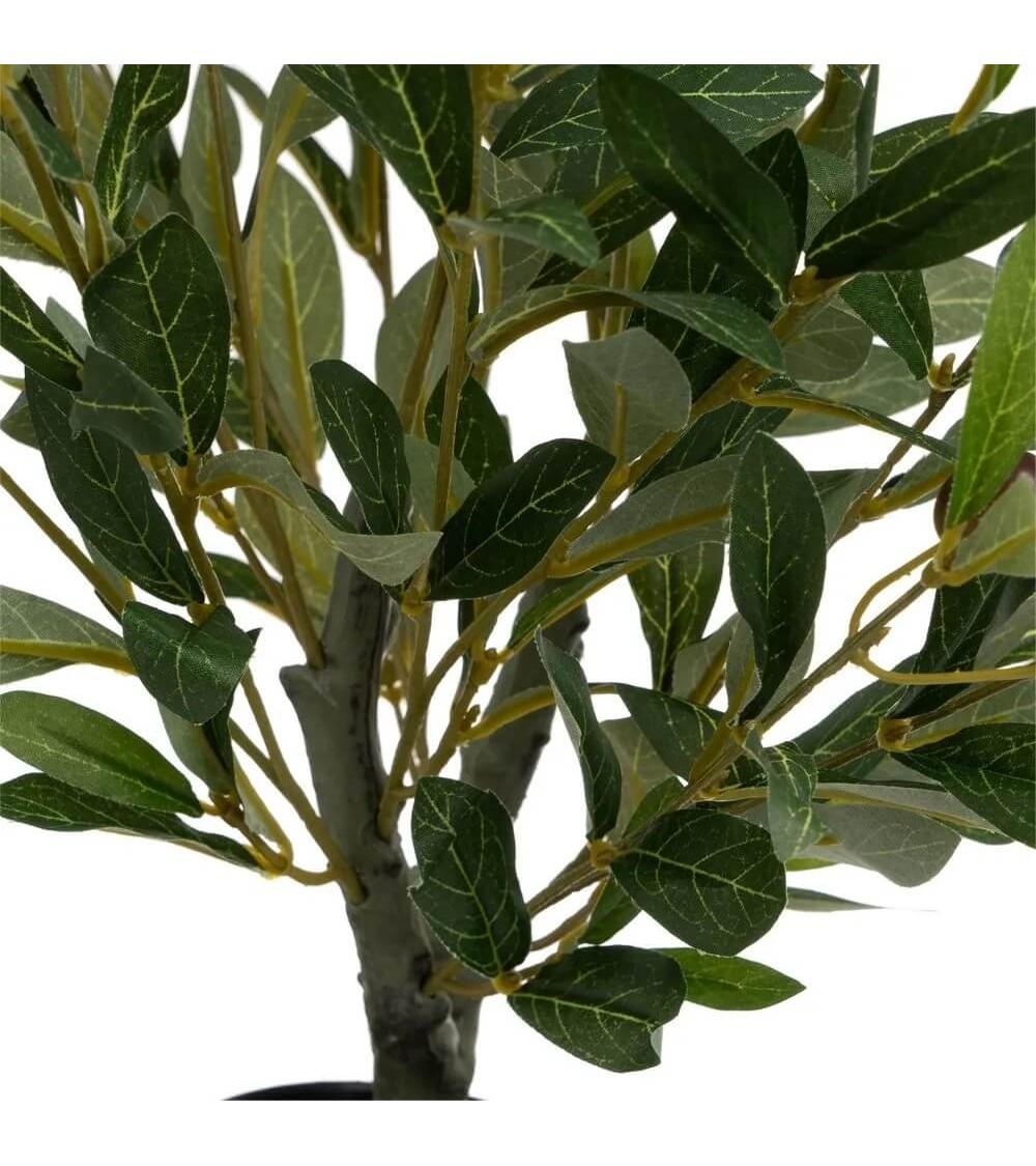 Dcasa Planta Artificial Olivo Verde De Plástico De 50 Cm
